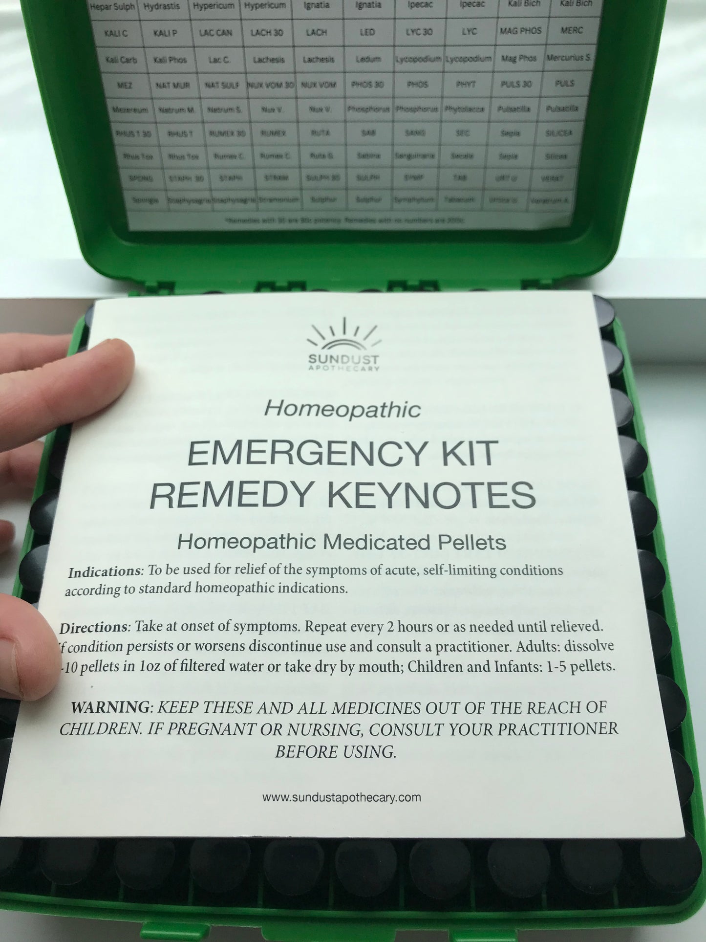 Homeopathic 100 remedy Kit